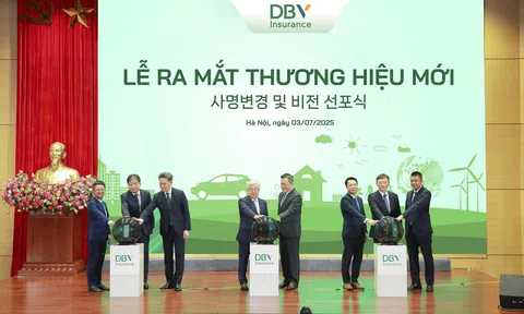 DBV chính thức ra mắt thương hiệu mới – đánh dấu giai đoạn phát triển chiến lược