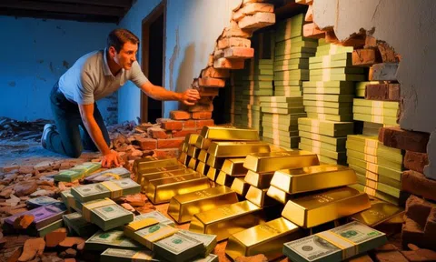 Phát hiện 50 thỏi vàng và gần 52 tỷ đồng tiền mặt giấu trong vách ngăn tường, hé lộ manh mối tiềm năng về một sự kiện chấn động lịch sử
